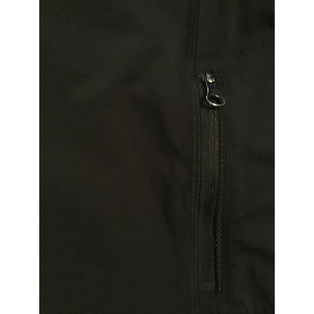 Lululemon Women Size 6 Black Crop Yoga Pants Black Sheer Ankles - Picture 4 of 9